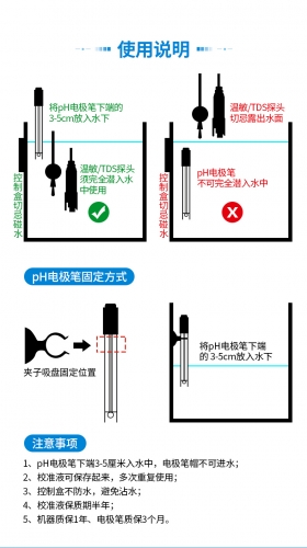 光特億【PH監測器 】PH TDS 溫度 3合1 WIFI APP遠程監控