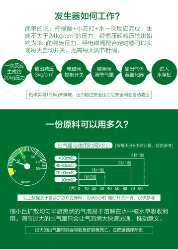 台灣無憂創意【CO2反應器】二代 不銹鋼瓶 快插版