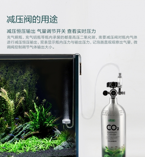 台灣無憂創意【CO2減壓閥】不銹鋼 雙錶